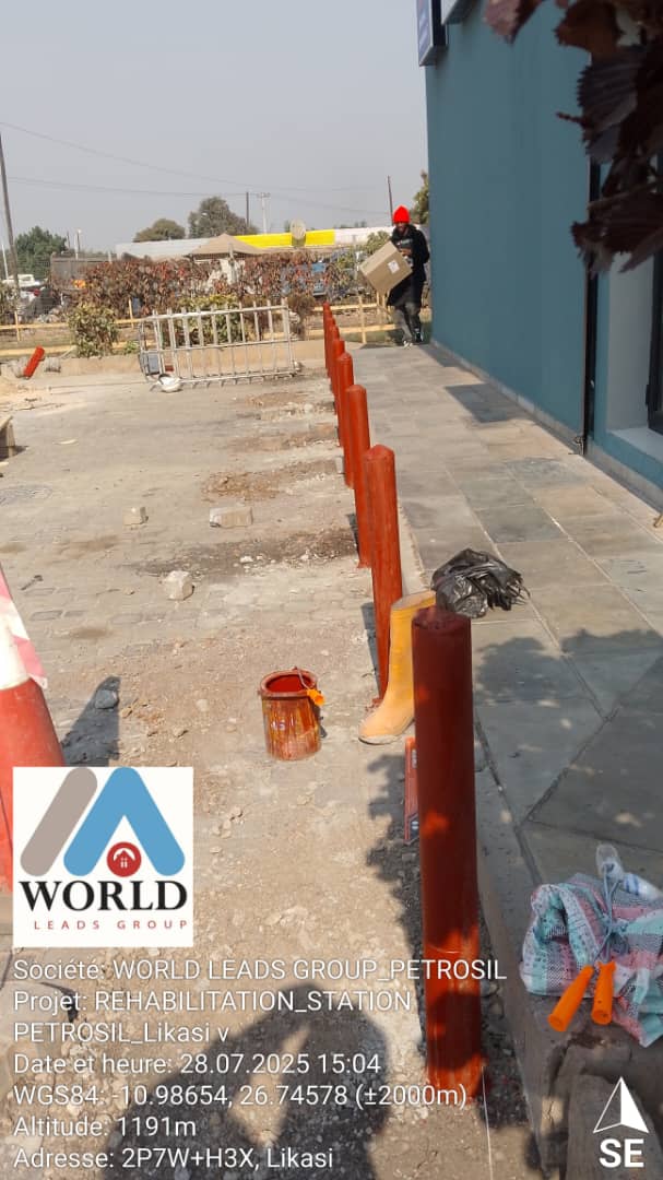 Pendant les travaux - Petro Sil